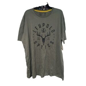 Leopoldo Optics Official Gear Men's 2XL T-shirt Green